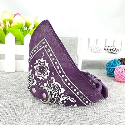 Collier Pour Chien - NewCatDogScarf™ - Mauve - Chien Trendy