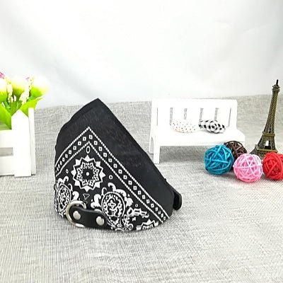 Collier Pour Chien - NewCatDogScarf™ - Noir - Chien Trendy