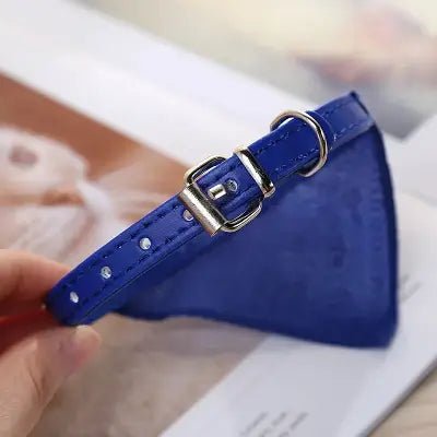 Collier Pour Chien - NewCatDogScarf™ - Bleu - Chien Trendy