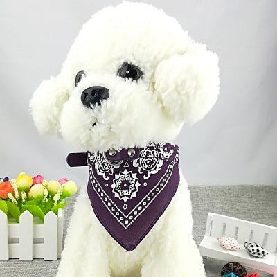 Collier Pour Chien - NewCatDogScarf™ - Mauve - Chien Trendy
