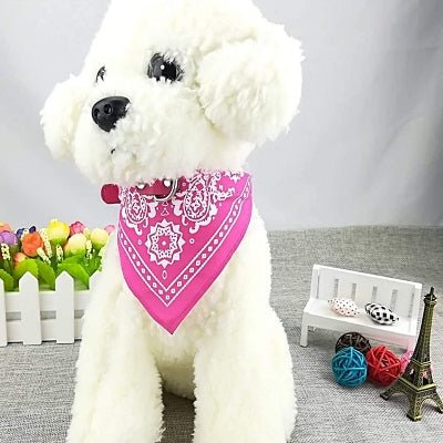 Collier Pour Chien - NewCatDogScarf™ - Rose - Chien Trendy