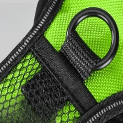 Harnais Chien - LEDDogHarnesses™ - Vert - Chien Trendy