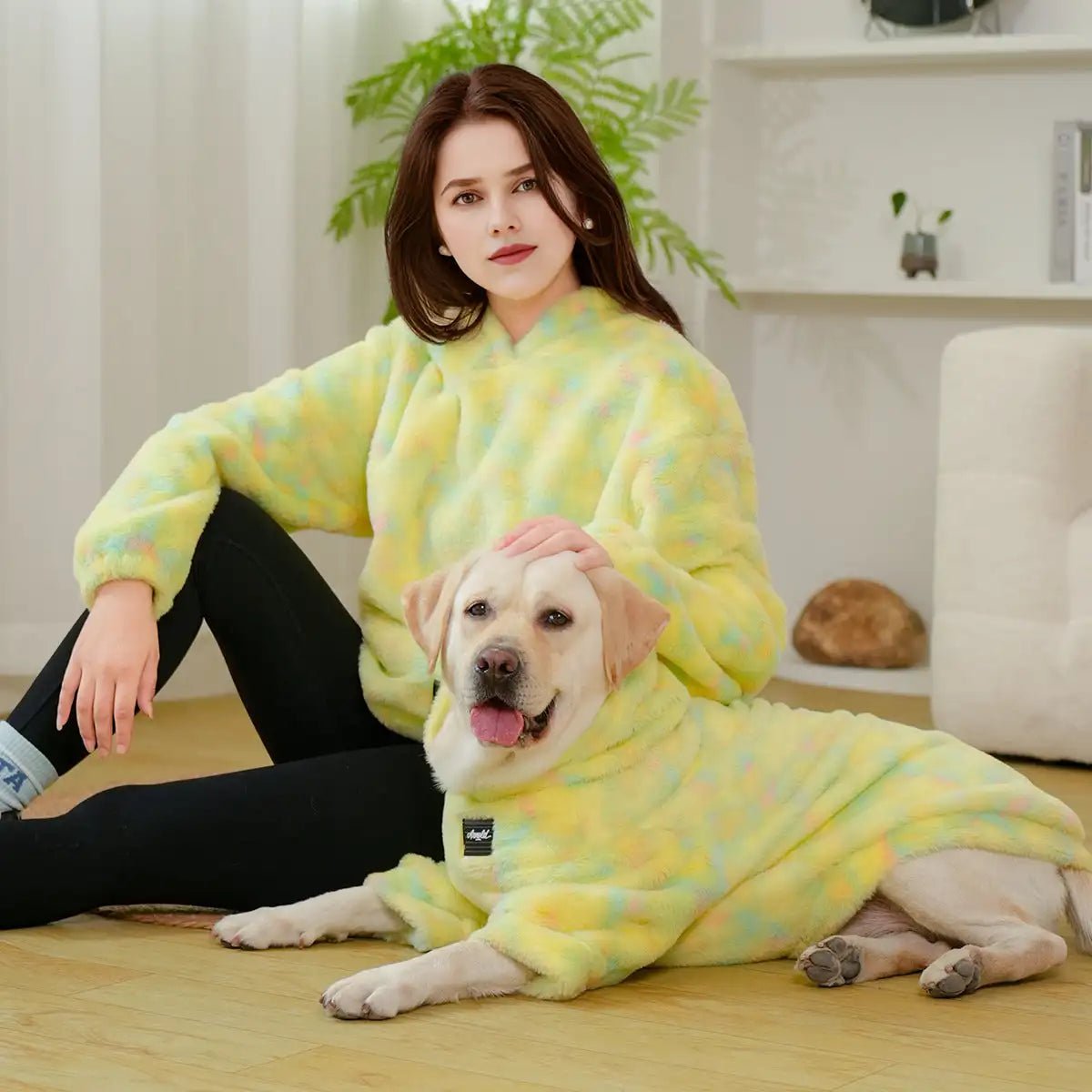 Manteau pour Chien - MatchingHoodies™ - Jaune - Chien Trendy